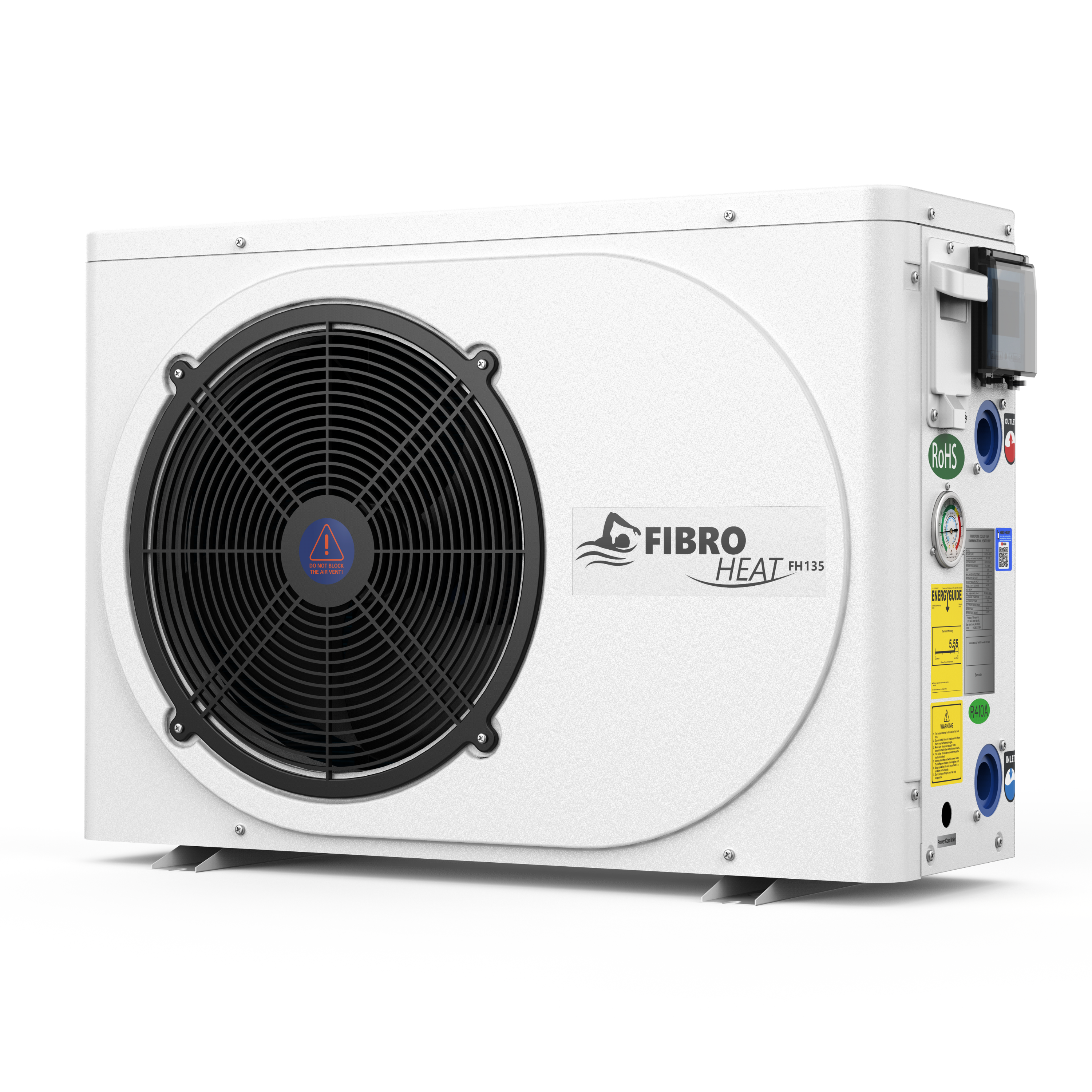 Refurbished FH135 35,000 BTU 120 Volt Swimming Pool Heat Pump