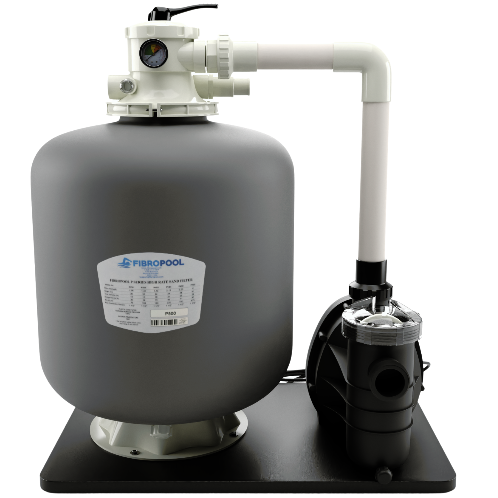 1HP Pump and 21" Filter Kit - FSP21