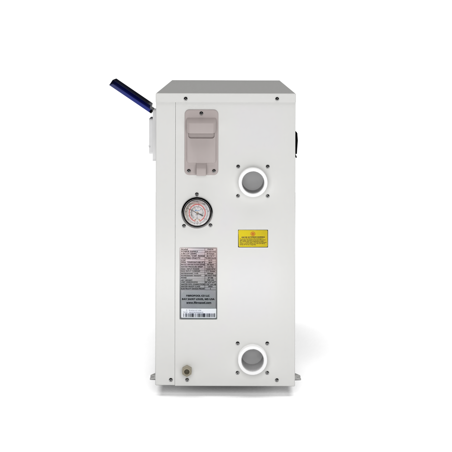 FH270 70,000 BTU 240 Volt Swimming Pool Heat Pump