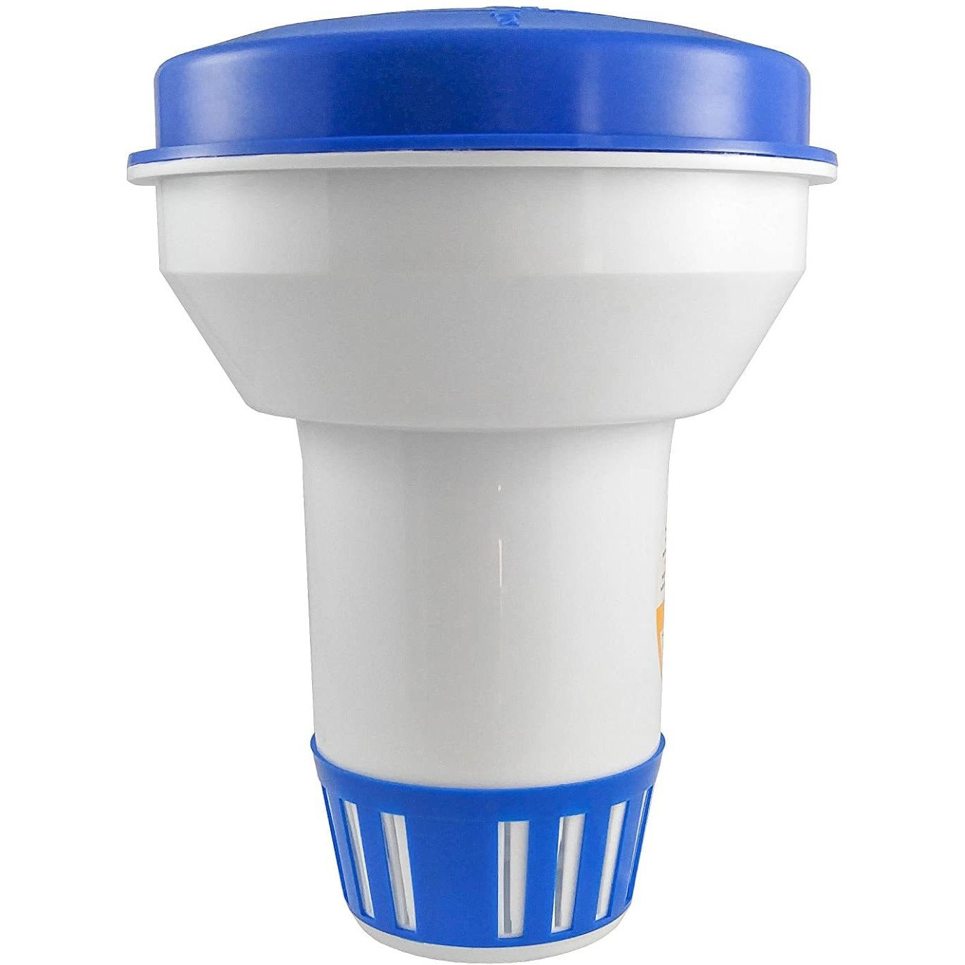 Solar Powered Floating Pool Chlorine Dispenser – Round, Large Size, 2-in-1 With Pool Light, Unbranded