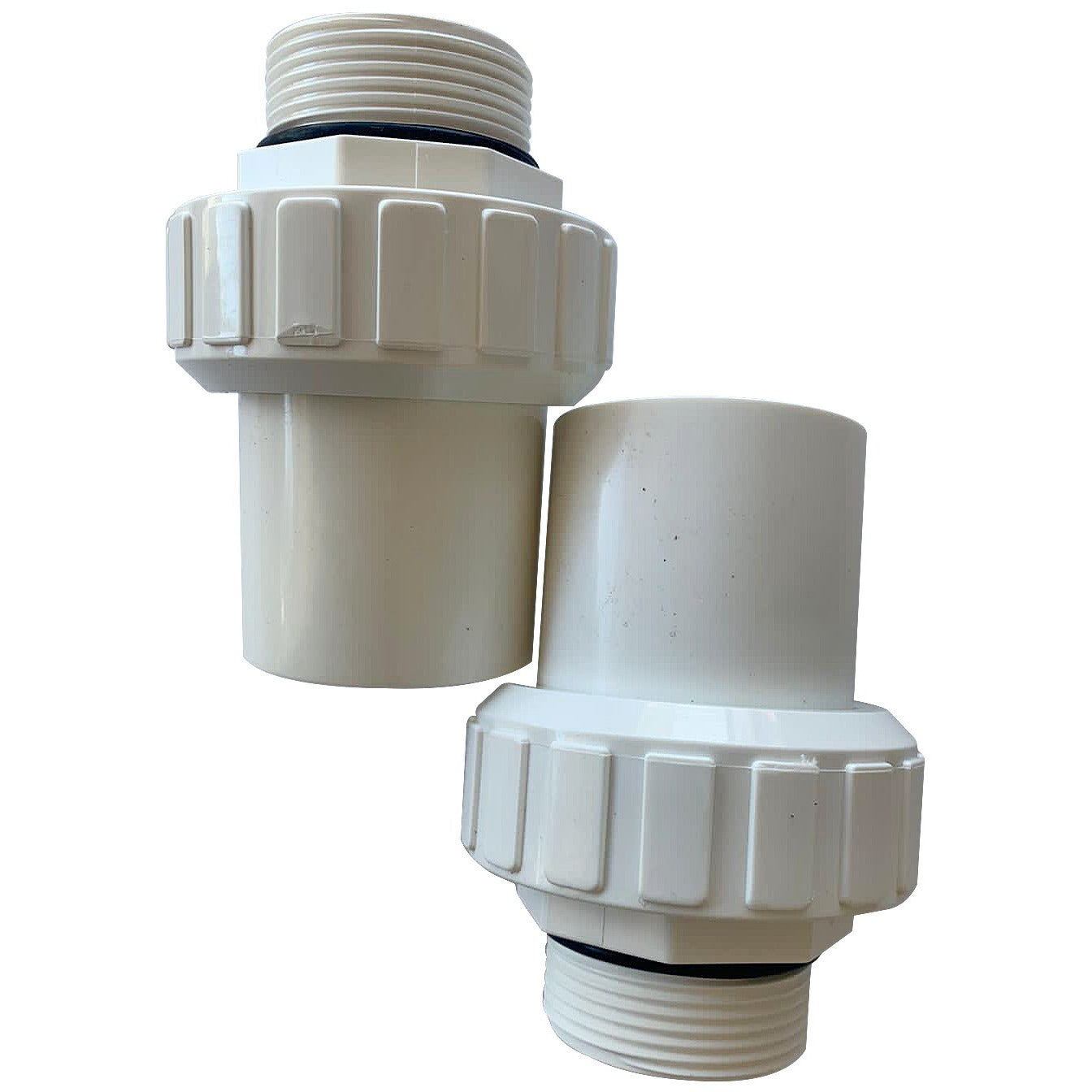 1.5" Heat Pump Unions for FibroPool Heat Pumps - 2 Pack