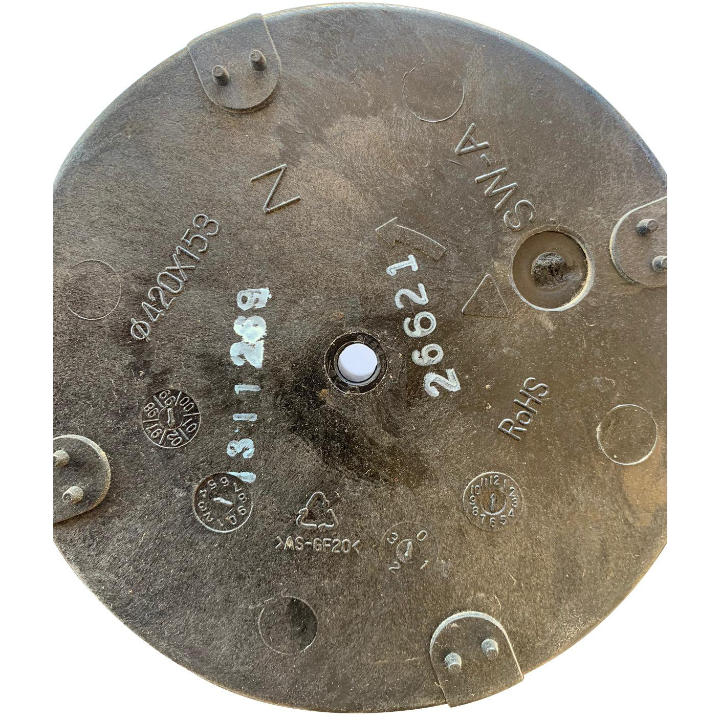 FIbropool Heat Pump Replacement Fan Blade