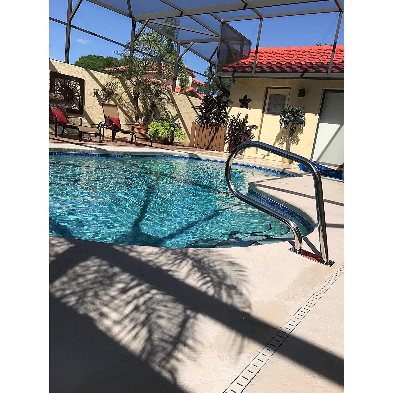 Small Hand Rail With Quick Mount Base