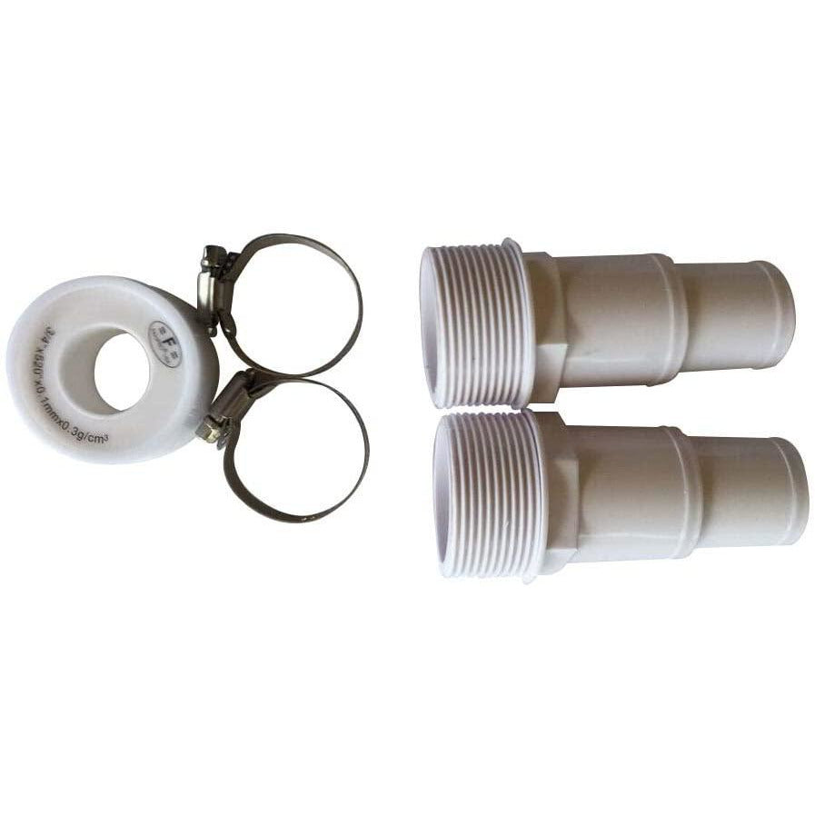 Professional 1 1/2" Swimming Pool Filter Hose Replacement Kit