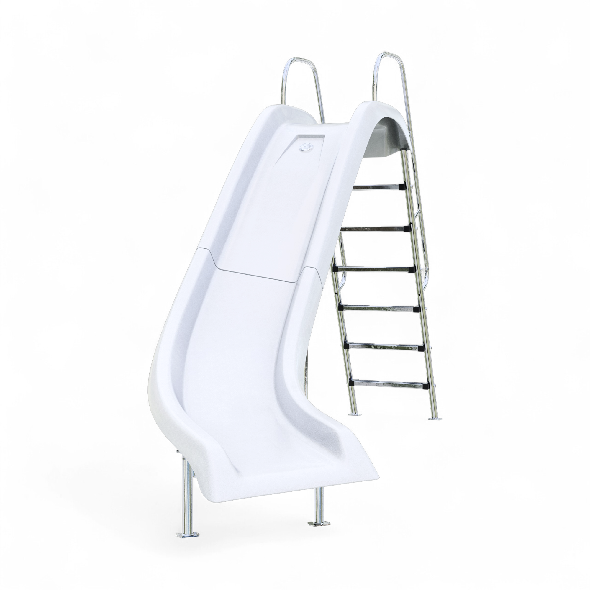 Full Size Fiberglass Pool Slide (10’6” Length, 6’ Height)