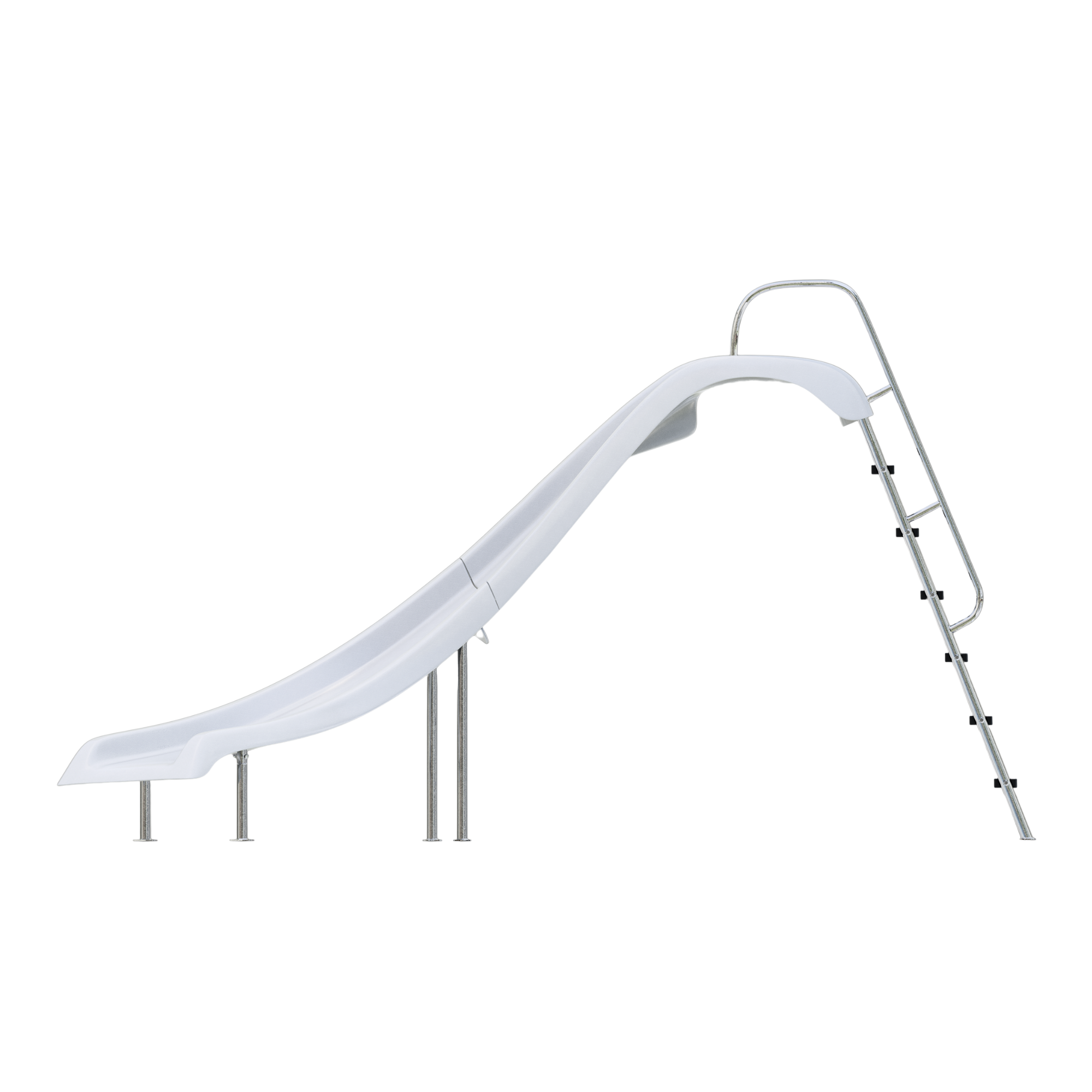 Full Size Fiberglass Pool Slide (10’6” Length, 6’ Height)