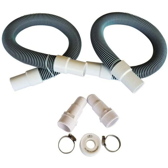 Professional 1 1/2" Swimming Pool Filter Hose Replacement Kit
