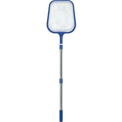 Pool Pole Leaf Skimmer Net with 3 Foot Telescoping Pole