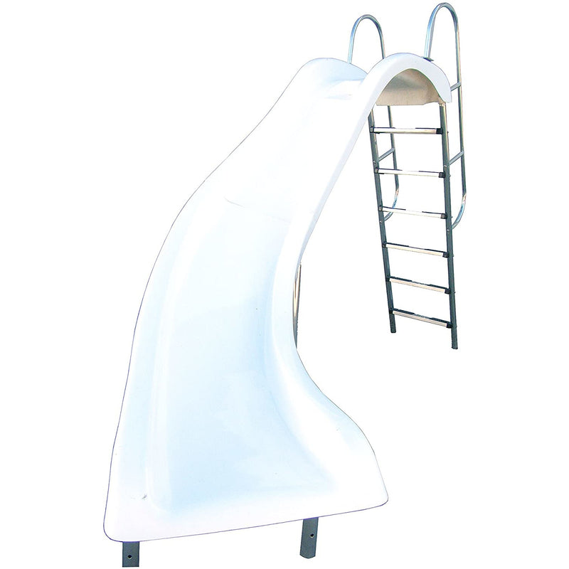FibroPool Full Size Fiberglass Pool Slide for In-Ground Pools